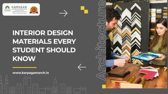 Interior Design Materials Every Student Should Know