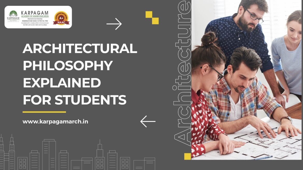 Architectural Design Philosophy for Architecture Students