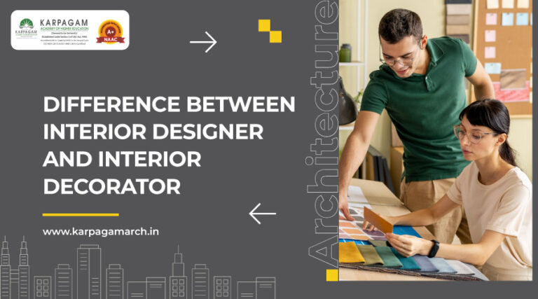 Difference Between Interior Designer and Interior Decorator