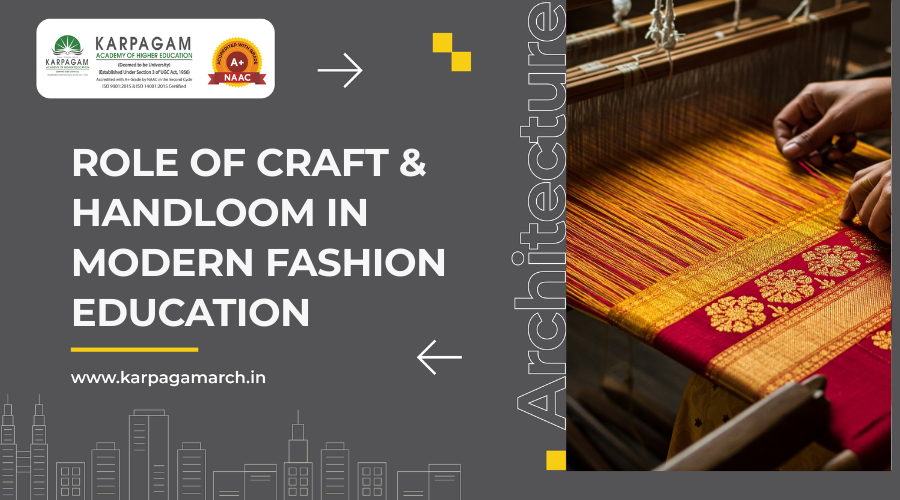 Craft And Handloom In Fashion Education
