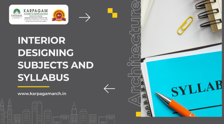 Interior Design Course Subjects Explained