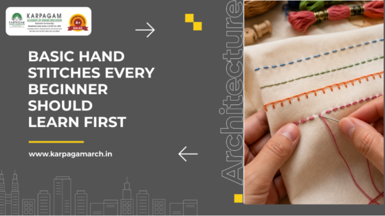 7 basic hand stitches