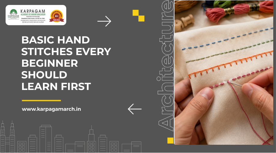7 basic hand stitches