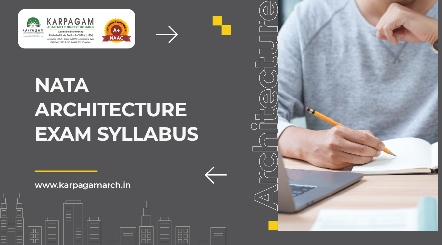 NATA exam syllabus subject-wise guide for B.Arch aspirants